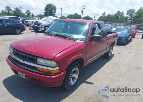 2001 Chevrolet S-10 Ls из США, поврежденный, VIN 1GCCS19581K109243